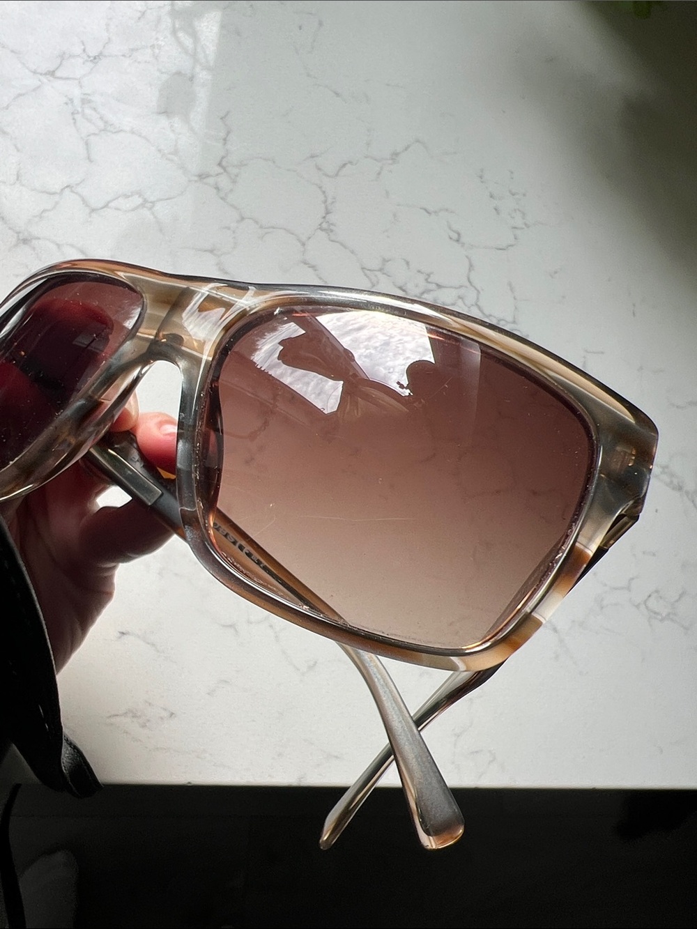 Marc Jacobs Brown Gradient Frame Sunglasses - Picture 5 of 8